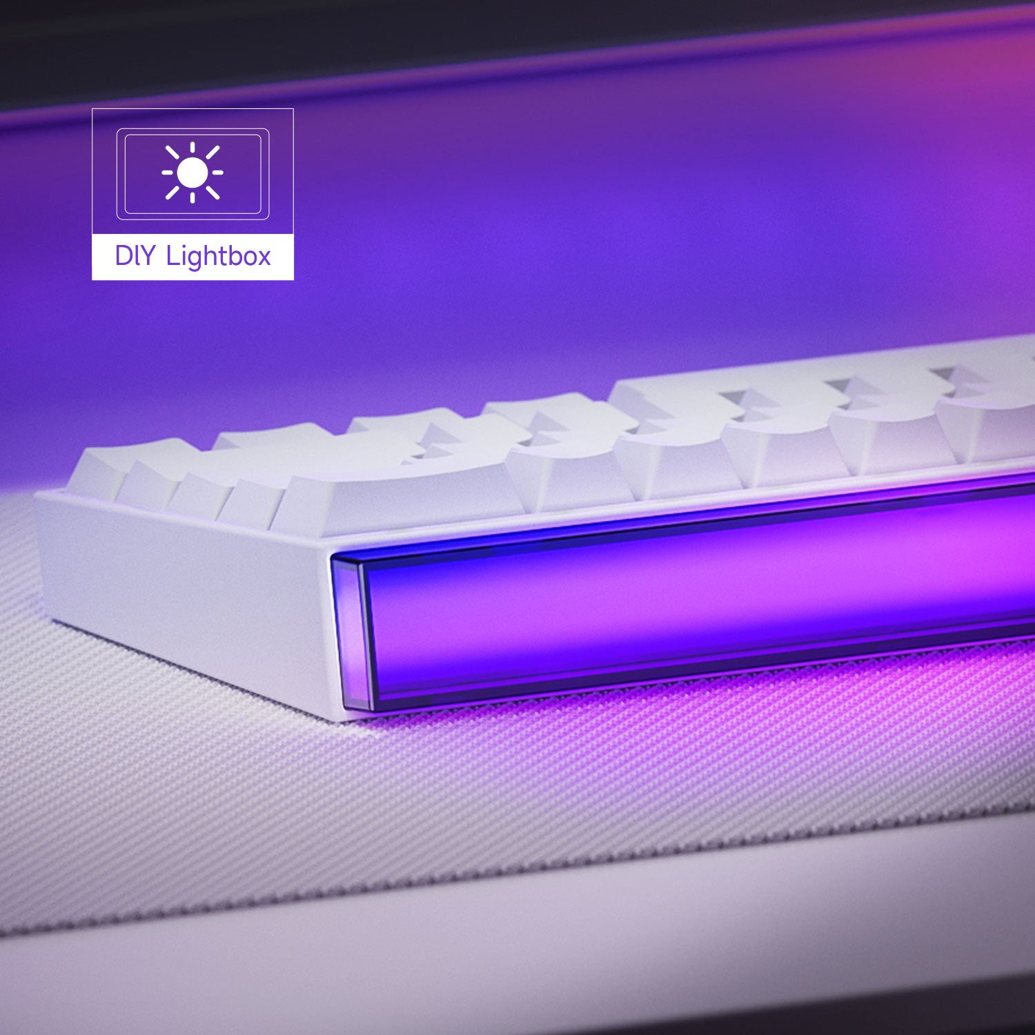 Veekos Shine60 HE Magnetic Keyboard DIY Lightbox