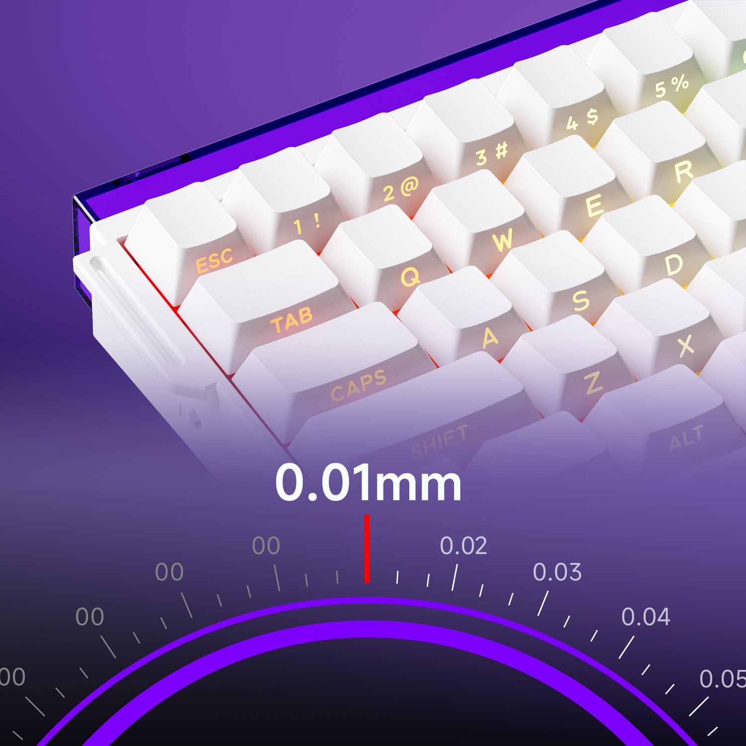 Veekos Shine60 HE Magnetic Keyboard RT0.01mm