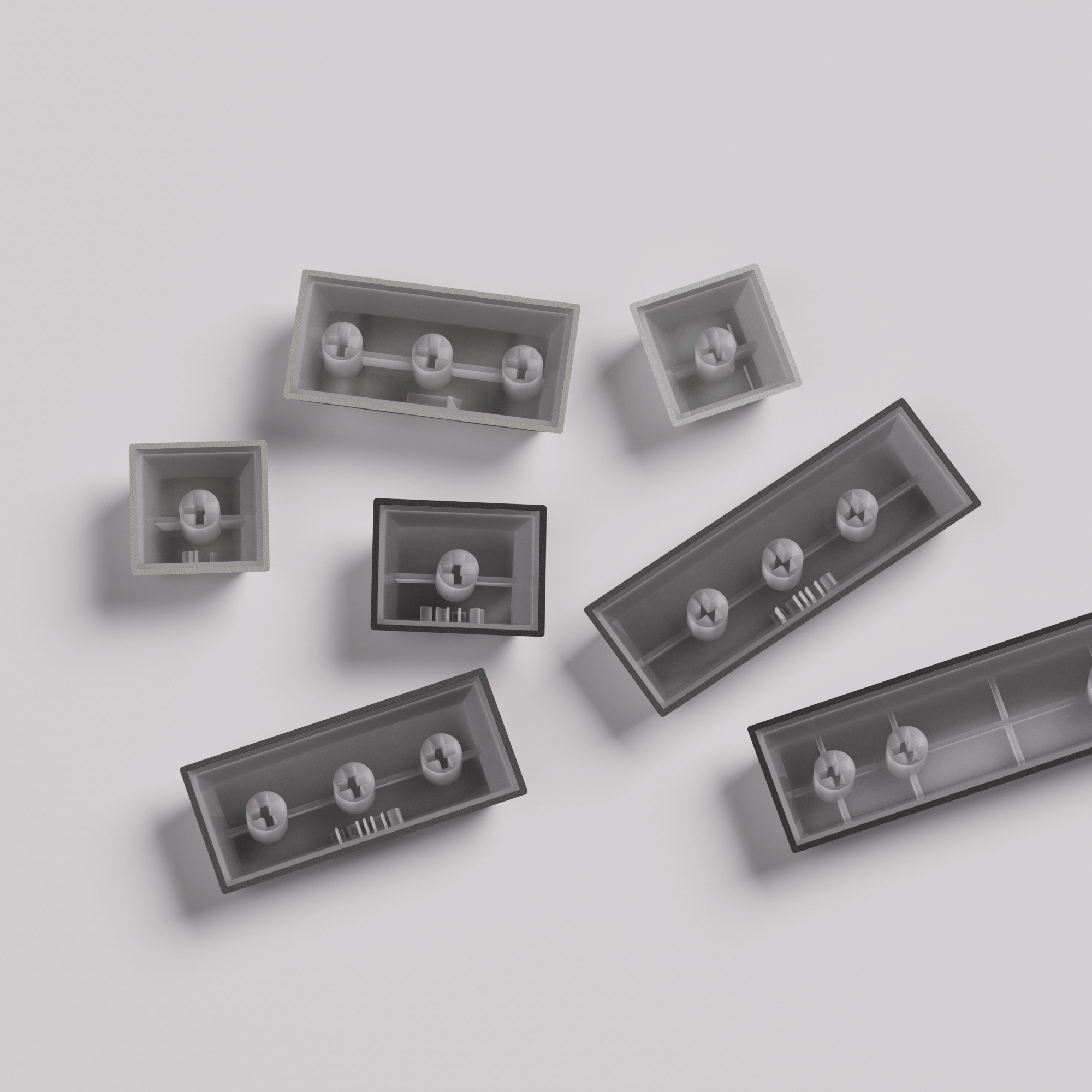 Veekos Black Gradient Keycap Set MX Switch Compatibility