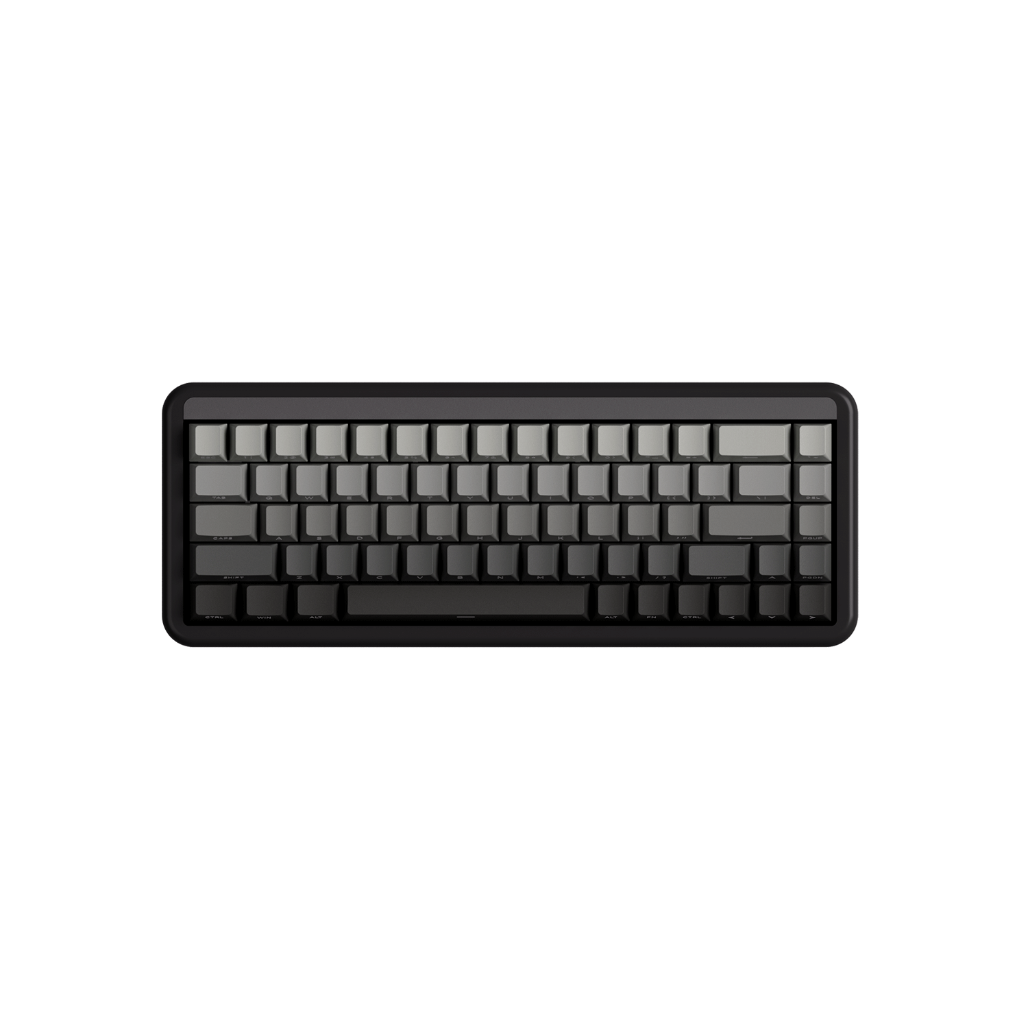 Black Gradient Keycap Set Install on the 60% Keyboard