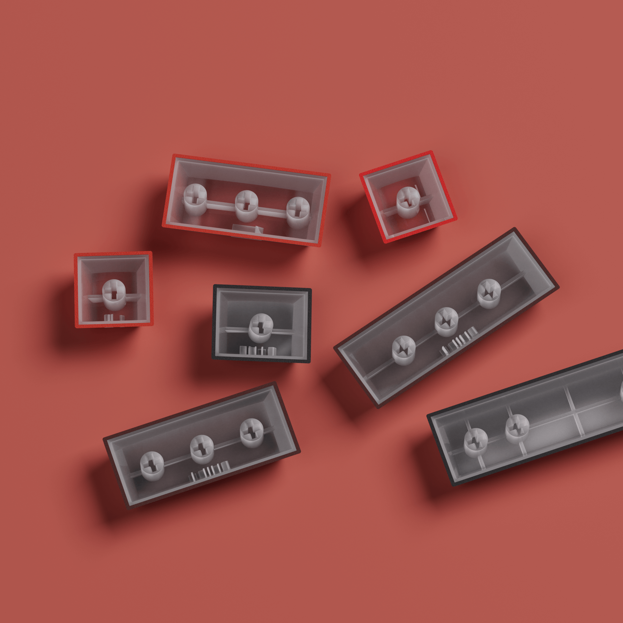 Blaze Gradient Keycap Set MX Switch Compatibility