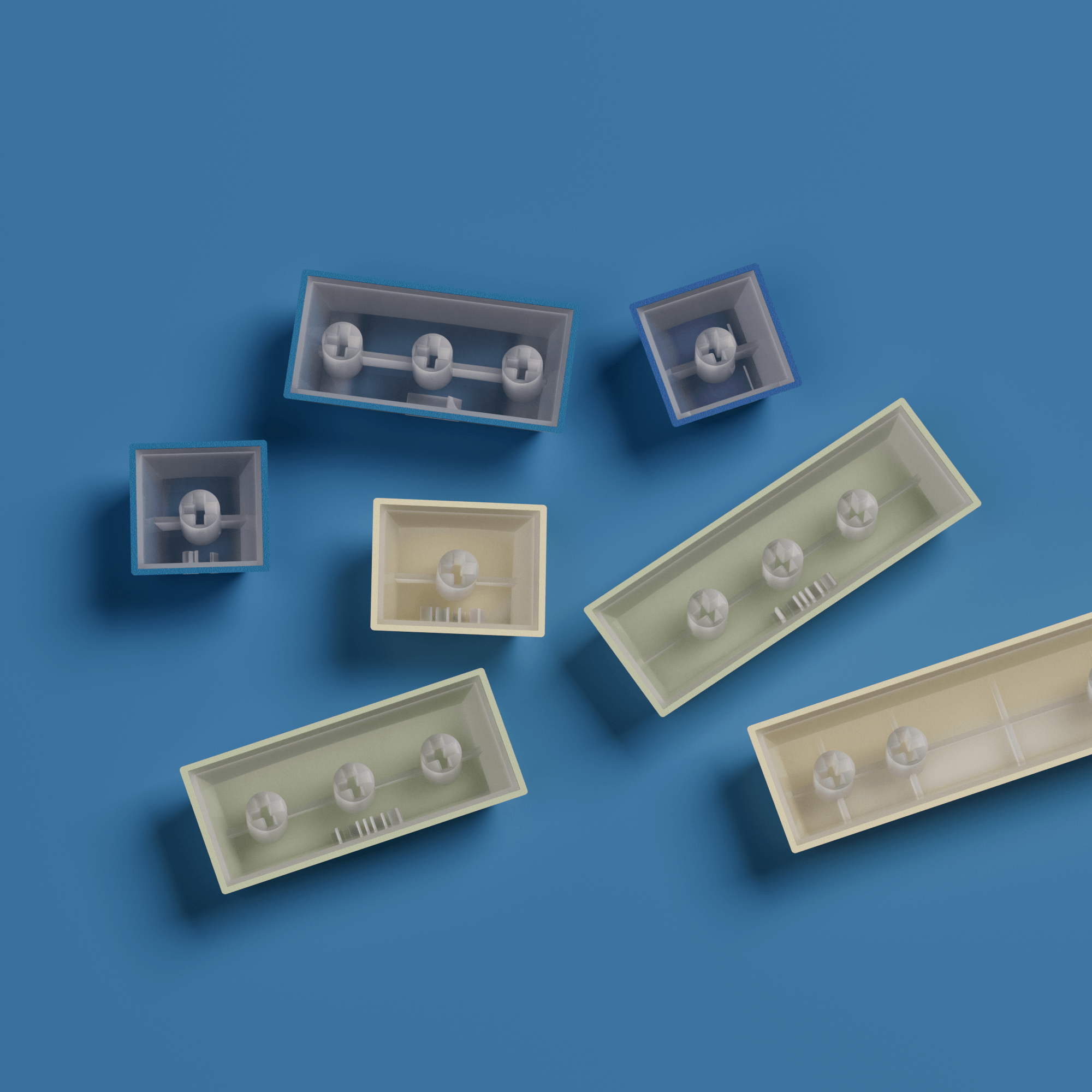 Veekos Iris Gradient Keycap Set MX Switch Compatibility