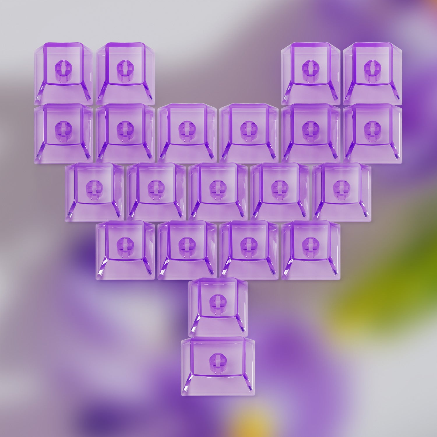 Veekos Purple Keycaps