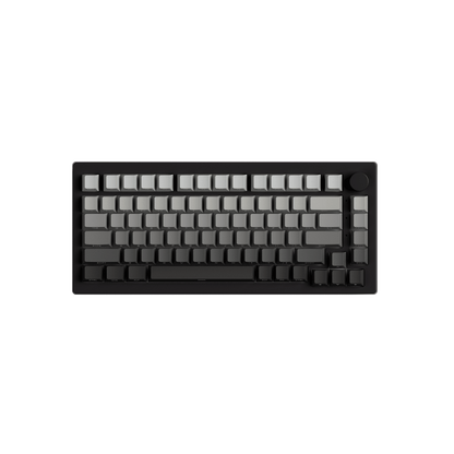 Black Gradient Keycap Set Install on the 75% Keyboard