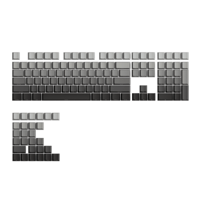 Black Gradient Keycap Set (135-Key)