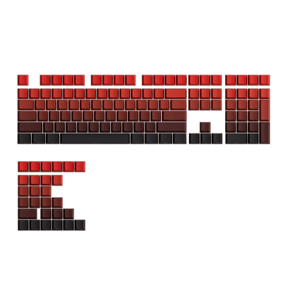 Veekos Blaze Gradient Keycap Set (135-Key)