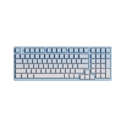 Veekos Blue Gradient Keycap Set install on the 1800 compact keyboard