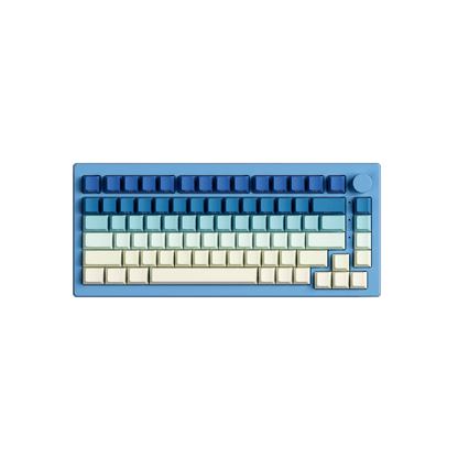 Iris Gradient Keycap Set Install on the 75% Keyboard