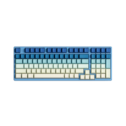 Iris Gradient Keycap Set Install on the 1800 Compact Keyboard