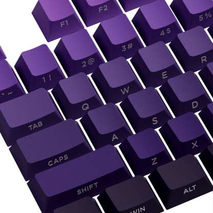 Purple Gradient Keycap Set Key Details