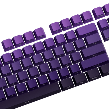 Purple Gradient Keycap Set Key Details