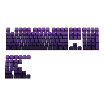 Purple Gradient Keycap Set Front View