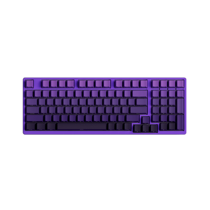 Purple Gradient Keycap Set Install on the 1800 Compact Keyboard